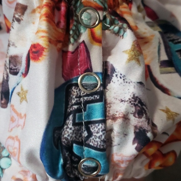 Fringe romper cattle cactus 6 To 12 Months Nwot - Picture 5 of 5